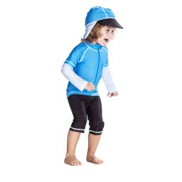 Costum De Baie Blue Ocean Marime 98- 104 Protectie Uv Swimpy