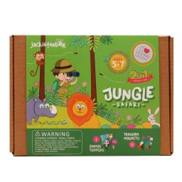 Jack in the box - kit creatie 2-in-1 safari in jungla