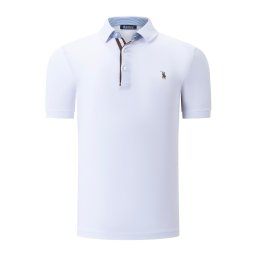 Tricou polo de barbati, dewberry