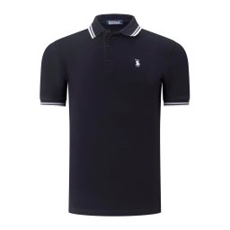 Tricou polo de barbati, dewberry