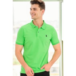 Tricouri polo Dewberry pentru bărbați, verzi