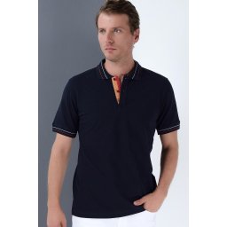 Tricouri polo Dewberry pentru bărbați, bleumarin