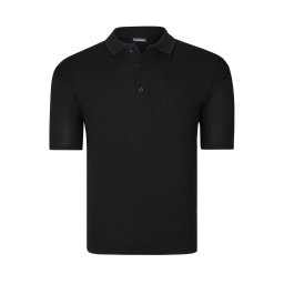 Tricouri polo negre pentru bărbați Dewberry