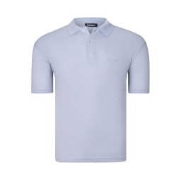 Tricouri polo Dewberry albastre pentru bărbați