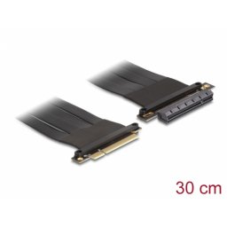 Riser Card PCI Express x8 la x8 90 grade 30cm, Delock 88029