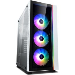 Carcasa DeepCool Matrexx 55 V3 ADD RGB WH 3F, tower case (white, Tempered Glass)