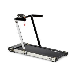 Benzi de alergat Banda de alergare electrica, Loop12, 120kg, Negru/Argintiu