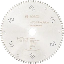 Panza fierastrau circular, multimaterial, 254 x 30 x 2.3 mm, 80 dinti