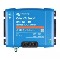 Accesorii sisteme fotovoltaice Convertor de energie Orion-Tr Smart 24/12-30A izolat cu incarcator Albastru