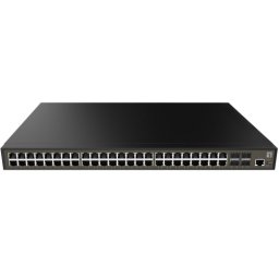 Switch Comutator GEL-5271, 48 porturi, Negru