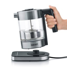 Fierbator 2000 W 1 L Graef WK 350 transparent/steel