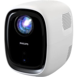 Videoproiector PHILIPS NeoPix Smart 130W, HD, 120 lumeni, Wi-Fi, White