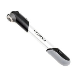 Mini pompa de mana Voxom pentru valve Presta (bicicleta) sau Schrader (auto), 120 psi, lungime 20 cm