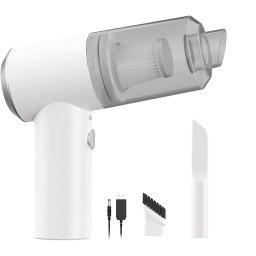 Aspirator de mana fara fir 4500 Pa cu filtru HEPA lavabil si USB