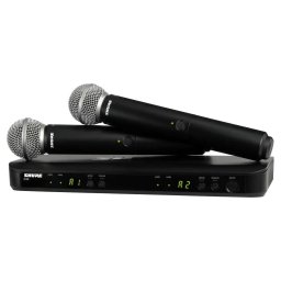 Microfon Shure BLX288E/SM58-H8E Wireless Negru