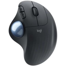 Mouse trackball Logitech ERGO M575, Bluetooth + wireless 2.4 GHz, 4000 DPI, Grafit