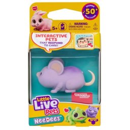 Little Live Pets: Needees animale colecționabile - șoricelul Scampee