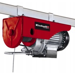 Electropalan 1050 W, incarcare cu/fara scripete 600/300 kg, ridicare cu/fara scripete 9/18 m, frana automata, oprire automata la limite, cablu antirasucire