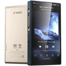 Portable audio player M21 Titanium Gold