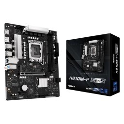 Placa de baza H810M-P Gen5 LGA1851 2xDDR5 128GB Micro-ATX