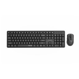Tastatura Silent key Pro Business wireless desktop set black US layout