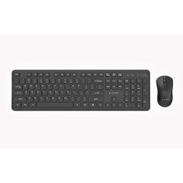 Tastatura Slim Pro Business wireless desktop set US layout Negru