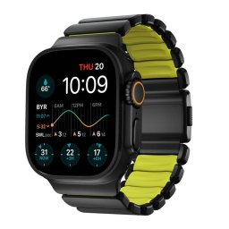 Nomad Stratos Band Black Titanium Volt FKM AW 45/46/49mm