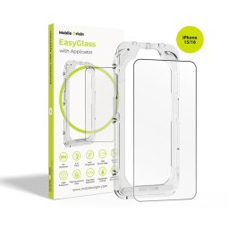 Mobile Origin EasyGlass with Applicator iPhone 15/iPhone 16