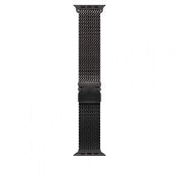 Curea Originală Apple Watch Milanese Loop 49mm, Negru, Titan, Mărime S – Compatibilă cu Apple Watch