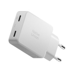 Incarcator de retea GaN 2x USB-C 65W 3A Alb
