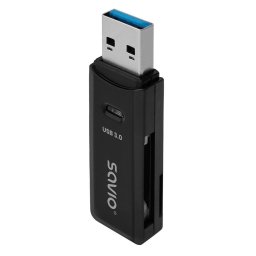Card reader SAVIO SD card reader, USB 3.0, AK-64
