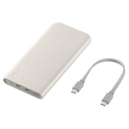 Acumulator portabil universal 10.000 mAh 25W Bej