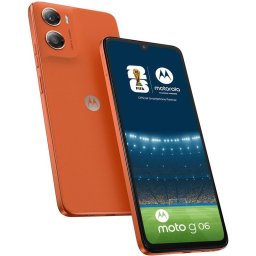 Smartphone Moto g06 256GB 4GB RAM Dual SIM Arabesque Orange