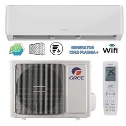 Instalatie de aer conditionat Gree Pulsar MODEL 2026 GWH09AGAXB-K6DNA1C, 9000 BTU, A++/A+, Wi-Fi, Inverter, Cold Plasma+, Autocuratare, I Feel + Kit instalare inclus