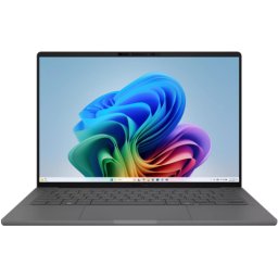 Laptop ASUS Zenbook A14 UX3407NA-QD099W, Qualcomm Snapdragon X2 Elite X2E-88-100, 14 inch, RAM 32GB, SSD 1TB, Qualcomm Adreno, Windows 11, Iceland Gray