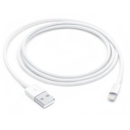 Cablu date APPLE MUQW3ZM/A, Lightning - USB-A, 1m, White