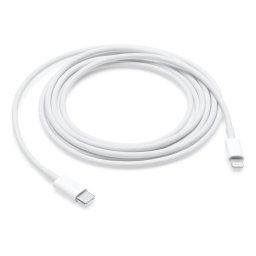 Cablu date APPLE USB-C to Lightning Cable, 2 m, White