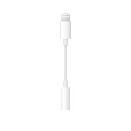 Adaptor APPLE pentru Jack 3.5mm de la Lightning, MFI, White
