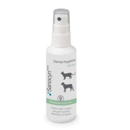 Sanocyn spray pentru igiena dentara la caini si pisici, 75ml