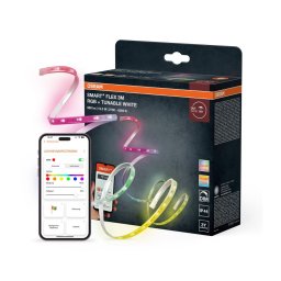 Osram - Bandă LED SMART+ FLEX pentru exterior, RGB+TW, reglabilă, 3m, LED/12,5W/230V, Wi-Fi