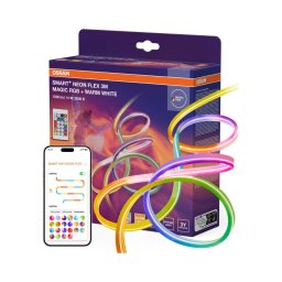 Osram - bandă LED RGBW reglabilă de exterior SMART+ MAGIC 3m LED/14W/230V Wi-Fi + telecomandă