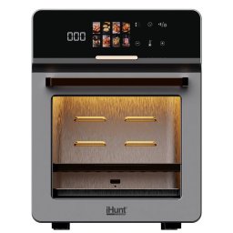 Friteuza cu Aer Cald iHunt Bro Air Fryer Oven, 18L, 1800W, Ecran Touch LED, 8 Programe de Gatire, Temperatura Reglabila, Timer, Mentinere la Cald