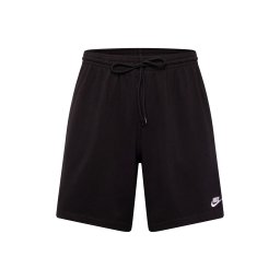 Nike Sportswear Pantaloni 'Club' negru / alb murdar