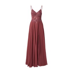 LUXUAR Rochie de seară roșu carmin