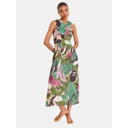 Lipsy Rochie verde / verde smarald / mov vânătă / mov orhidee
