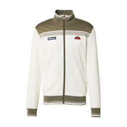 ELLESSE Hanorac 'VIGNOLA' kaki / verde pastel / alb murdar