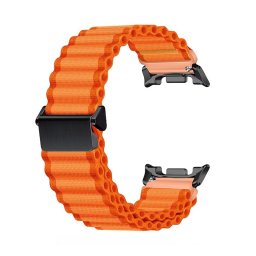 Curea pentru Samsung Galaxy Watch Ultra 47mm Official Trail Band Textil Portocaliu
