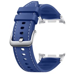Curea pentru Samsung Galaxy Watch 8 Leather TPU Blue