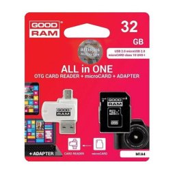 Card memorie SDHC M1A4-0320R12 32GB Class 10 UHS-I + card reader