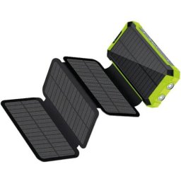Baterie externa PB-20000 Solar 20.000mAh 20W Negru